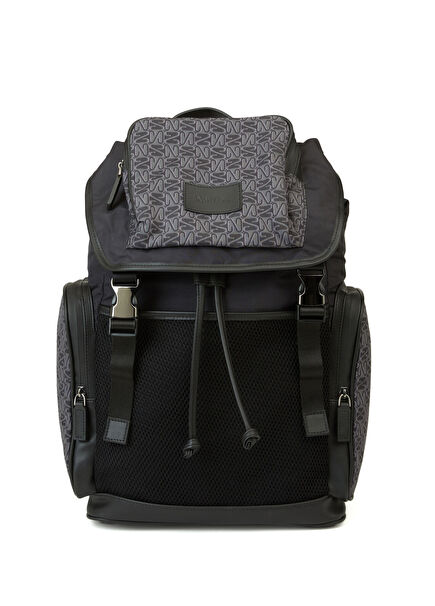 Black Navy Men's Backpack