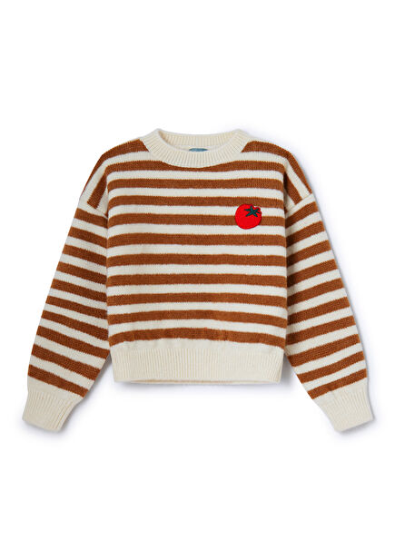Jett Brown Kids Sweater