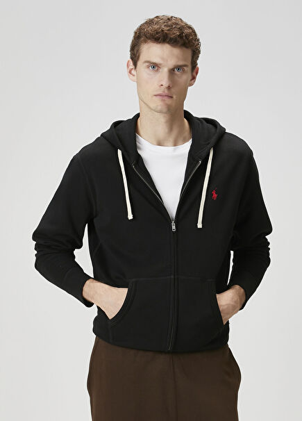 Black Hooded Sweatshirt