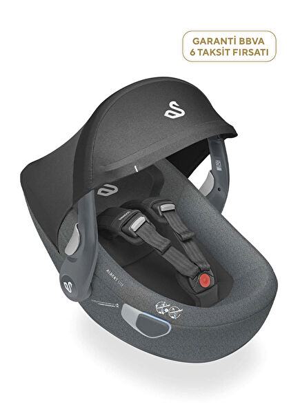 Albert Lite Gri 0–13 kg Bebek Oto Güvenlik Koltuğu