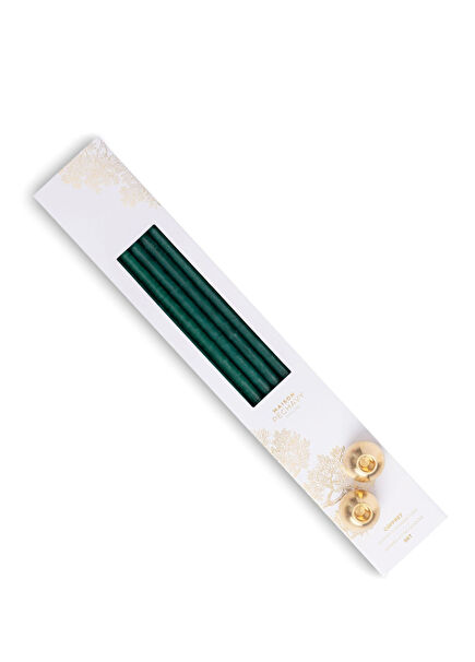 Malachite Multicolored Candle Set