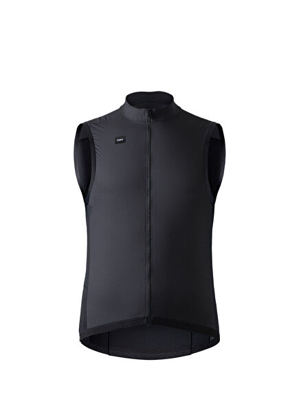 Vector 2.0 Crow Black Windproof Men's Cycling Vest