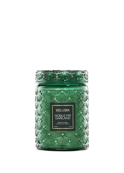 Noble Fir Garland Large Jar Candle