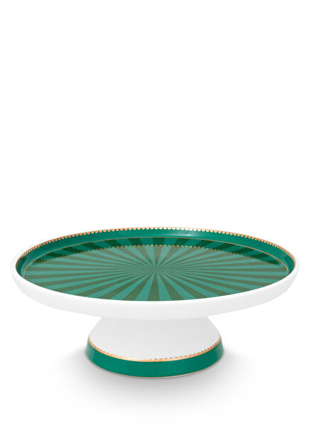 Love Birds Green Mini Porcelain Stand