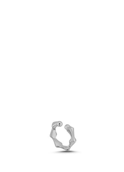 Nimble Sterling Silver Cuff Earrings