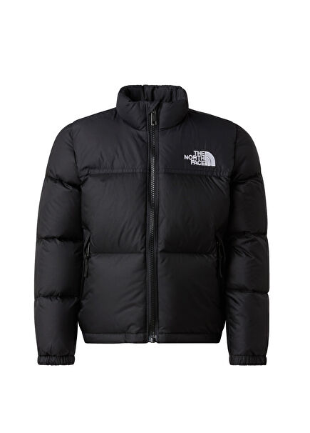 1996 Retro Nuptse Black Unisex Kids Coat