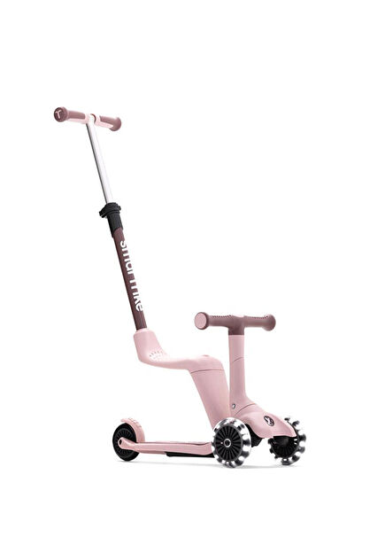 Xtend Mini-Ride 1-9 Yaş 4 Aşamalı Büyüyen Oturaklı Katlanabilir LED Tekerlekli Scooter