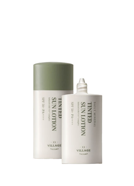 Daily Mineral Tinted Sun Lotion SPF50+ PA++++ Renkli Vegan Güneş Losyonu 30 ml