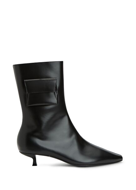Black Women's Leather Boots