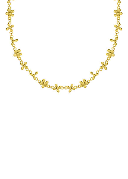 Isabella Silver 18K Gold Plated Necklace