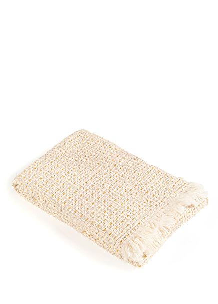 Costa Renkli %100 Pamuk Jakarlı Tek Kişilik Pike 160 x 220 cm