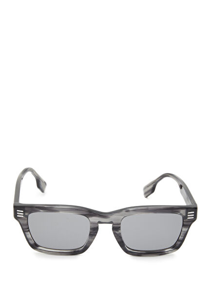 Grey Patterned Men's Sunglasses