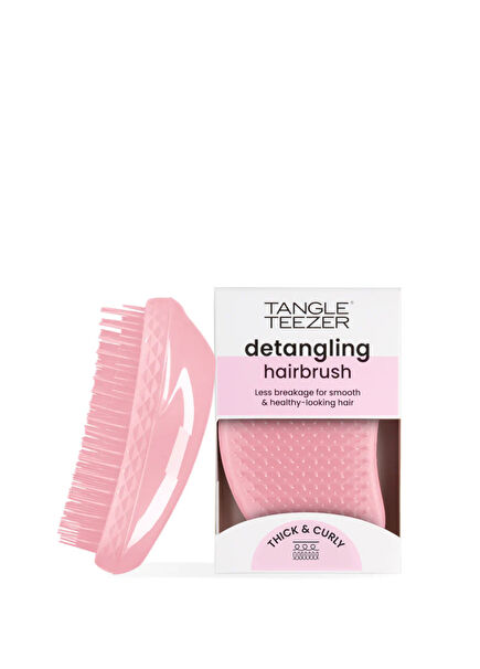 Thick & Curly Pink Pink Unisex Saç Fırçası