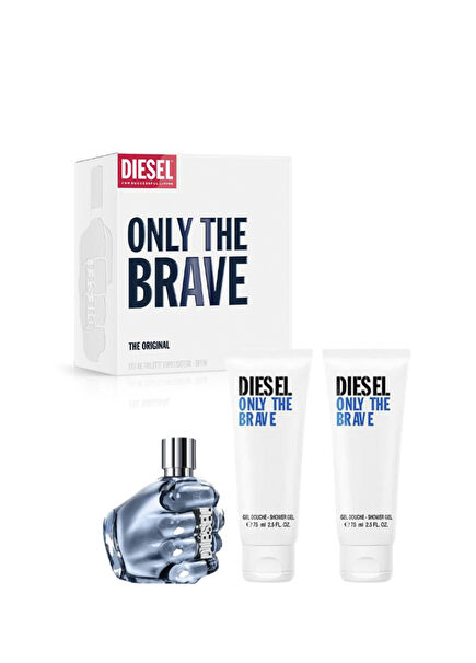 Only The Brave EDT 125 ml + Shower Gel 2 x 75 ml Erkek Parfüm Seti