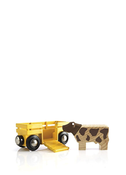 Brio Cow & Wagon 33406