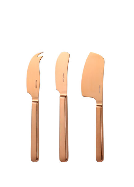 Mauviel 3 Parça Peynir Bıçak Seti