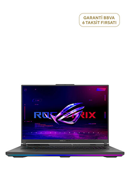 ROG Strix AMD Ryzen 9-8940HX 32GB Ram 1TB SSD 8GB RTX4070 18" WQXGA 240Hz FreeDos Gaming Laptop G18 G814PP-S9002