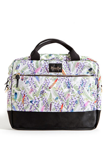 Fuzzy Blossom 13'' 14'' Macbook ve Laptop Çantası