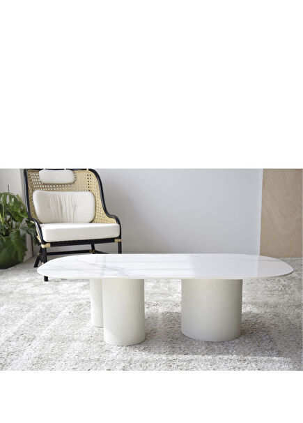 North Marble Patterned Ceramic Coffee Table