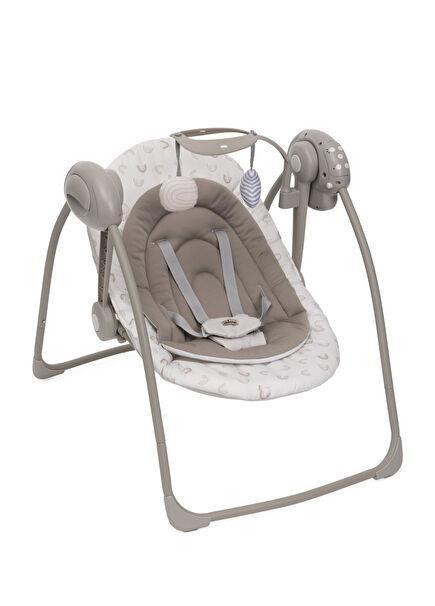 Swing & Play Vanilla Beige Baby Swing