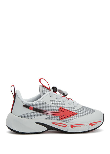 For Jumping Beyaz Kırmızı Erkek Çocuk Sneaker