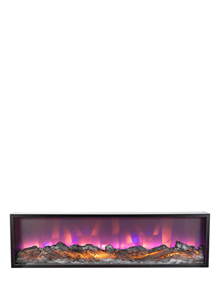 Digital Electric Fireplace 110x30 cm