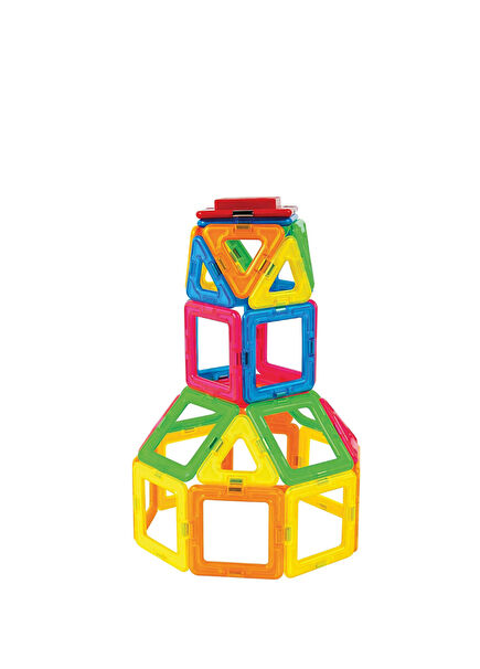 Neon LED 31 Parça 3+ Yaş Mıknatıslı Yapı Oyuncak Seti