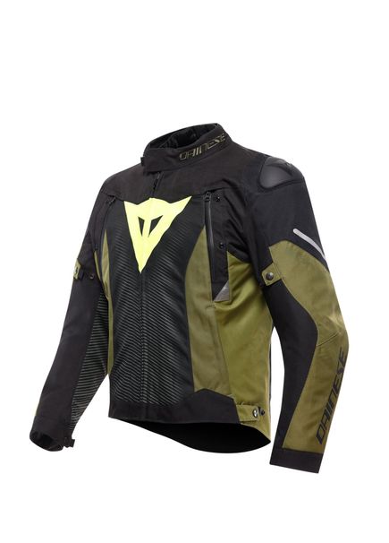 Super Sprint Black Green Fluo Yellow D-Dry Erkek Motosiklet Montu