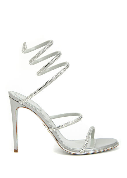 Cleo Silver Topuklu Sandalet