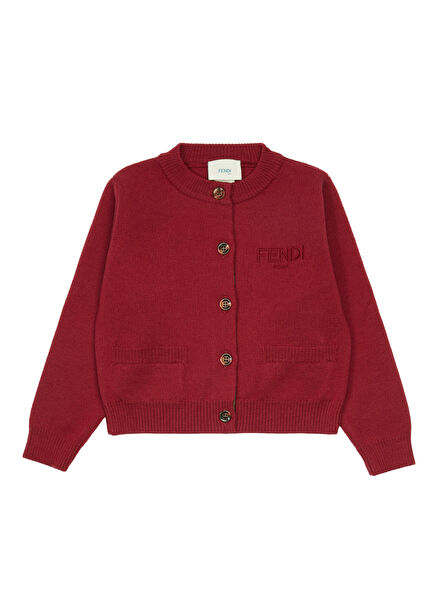 Çok Renkli Kız Çocuk Yün Hırka