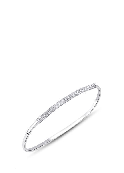 Luna 925 Ayar Gümüş Kadın Bileklik