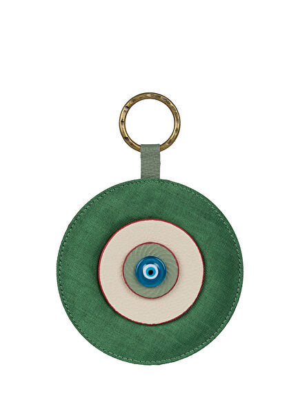 Signature Göz Kutnu Yeşil Cam Nazarlık