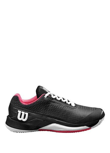 Rush Pro 4.0 W Clay Bk/PK Kadın Tenis Ayakkabısı 
