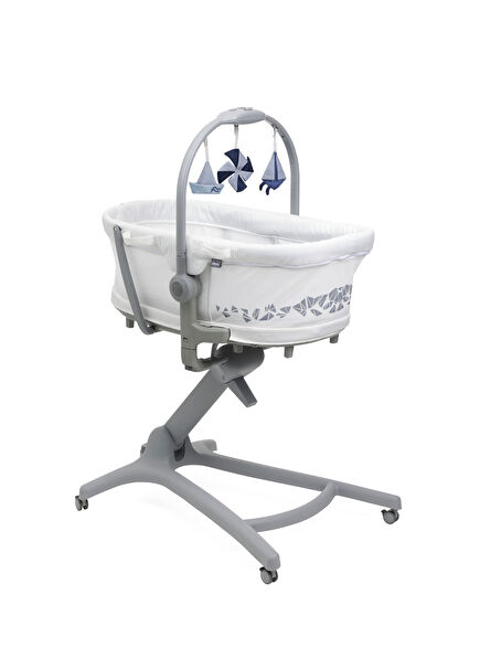 Baby Hug Pro 5in1 White Cream Cradle
