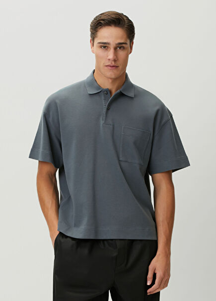 Petrol Polo Yaka T-shirt
