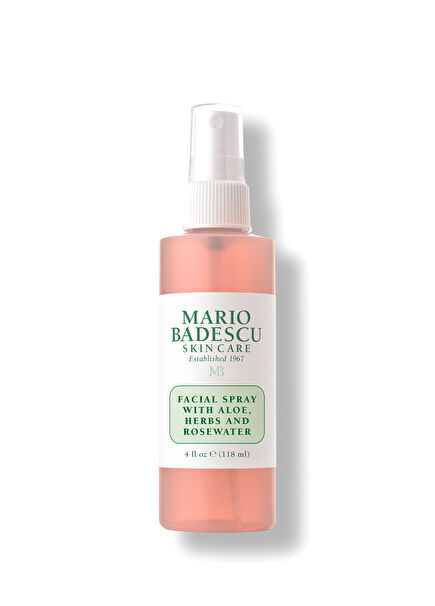 Facial Spray Aloe Herbs Rosewater 118ml