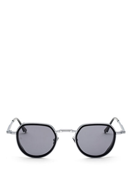 Barnet Gümüş Siyah Titanyum Unisex Güneş Gözlüğü