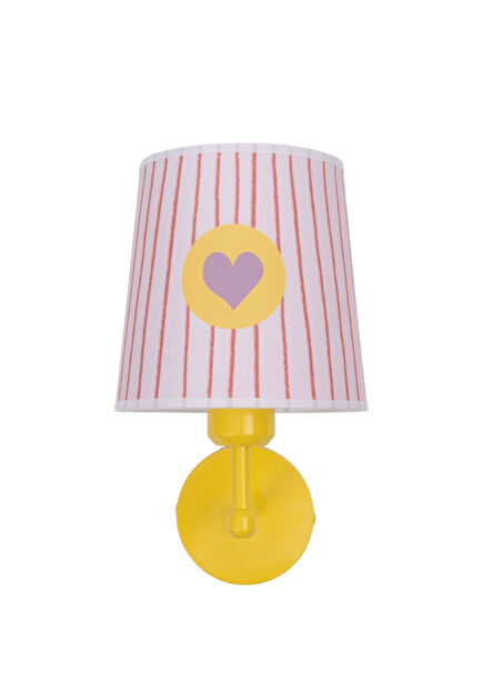 Kitty of Queens Pembe Çocuk Odası Aplik Başlığı