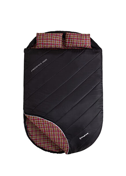 FreeSpace Balck 250-D Double Padded Sleeping Bag