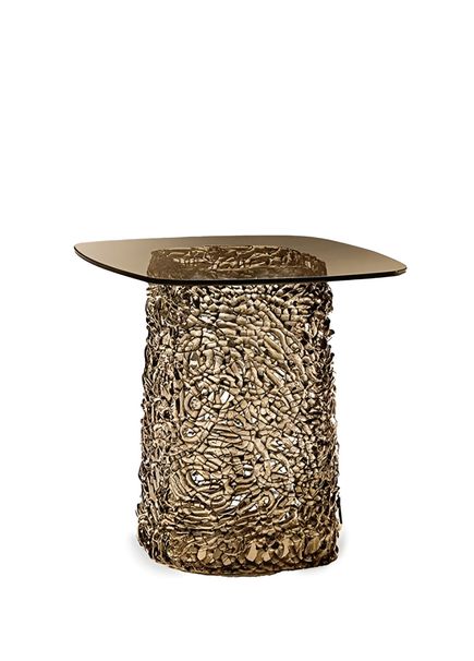 Macrame Bronz Cam Yan Sehpa