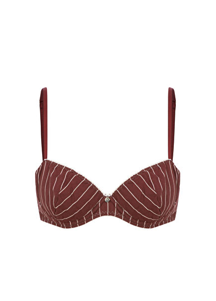 Cool Cat Burgundy Underwire Women's Bra