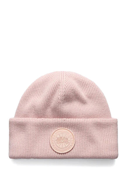 Pink Wool Beanie