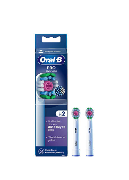 Pro 3D White X-Filament 2-Pack Rechargeable Toothbrush Replacement Head