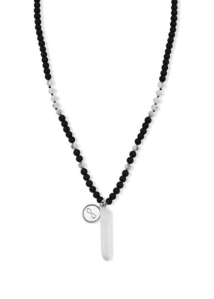 Eternity Quartz 925 Sterling Silver Necklace