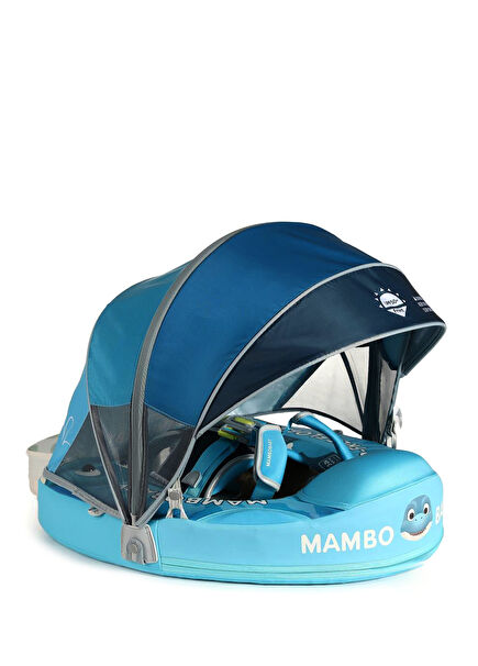 Dino Hatch Safety Canopy Foot Support Baby Swim Ring