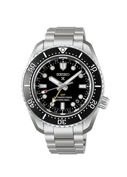 HBC002J1 Prospex GMT Metalik Gri Çelik Erkek Kol Saati