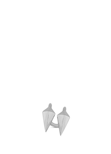 Fierce Rhodium Plated 925 Sterling Silver Earrings