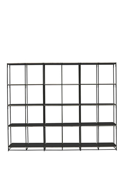 La Bibliotheque Fil Black 3-Module Shelving Unit