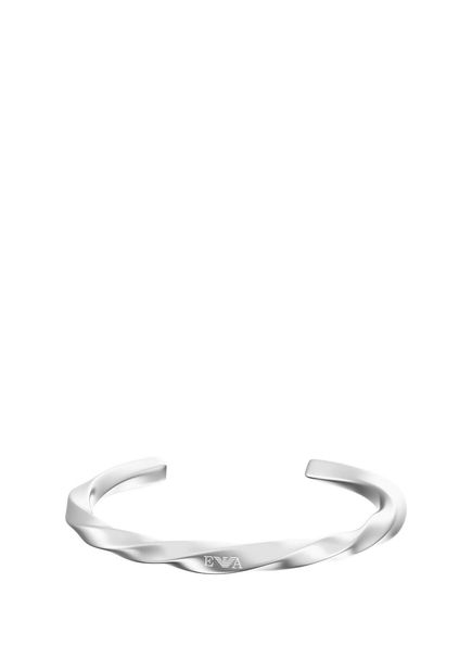 AJEGS3364-040 Metallic Grey Steel Men's Bracelet