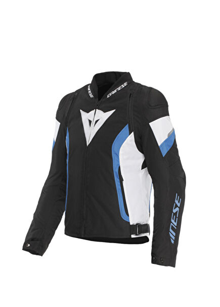 Avro 5 Black Blue White Men's Motorcycle Jacket